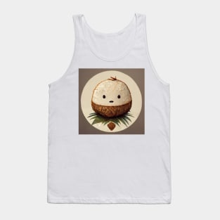 Cute cartoon coconut Tank Top